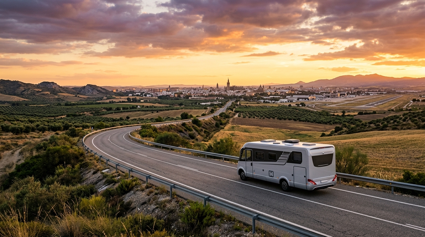 RV rental in Seville - Airport